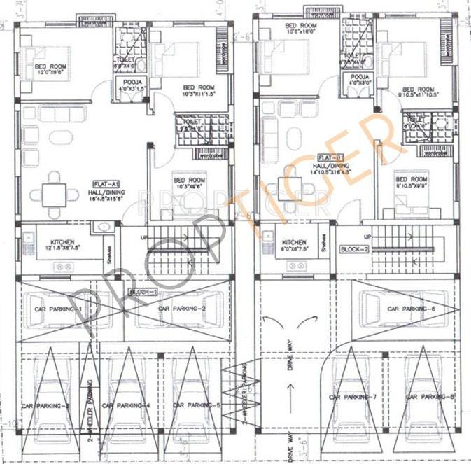 Images for Cluster Plan of Repute Homes Charaiveti
