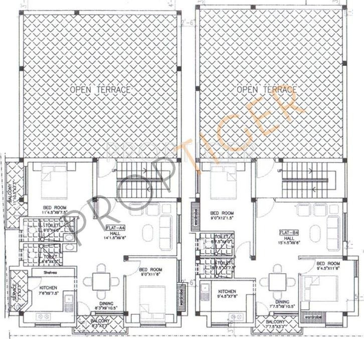 Images for Cluster Plan of Repute Homes Charaiveti