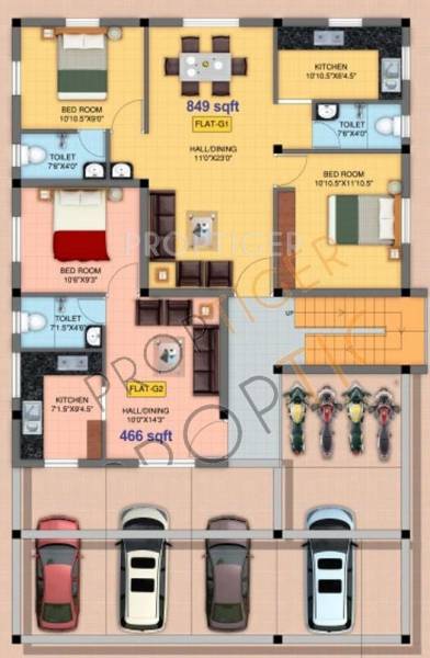 Images for Cluster Plan of Repute Homes Dvija