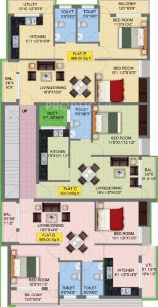 Images for Cluster Plan of Repute Homes Faith
