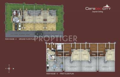 Ceratec Constructions City Villa Villa Ground & First Floor Plan