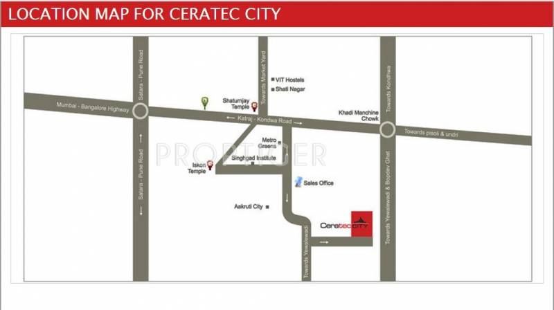 Ceratec Constructions City Villa Location Plan