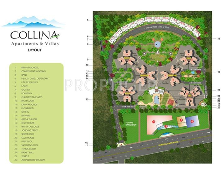 Images for Layout Plan of Bharucha Collina Villa