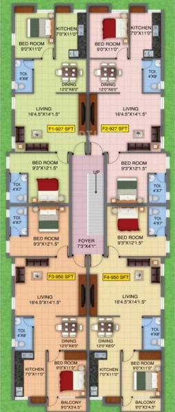 Images for Cluster Plan of Repute Homes Honest