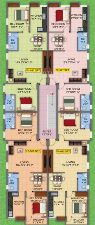 Images for Cluster Plan of Repute Homes Honest