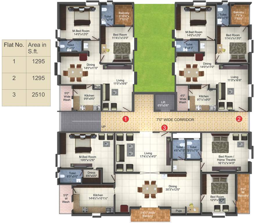 Images for Cluster Plan of Sai Shraddha Sai Prestige