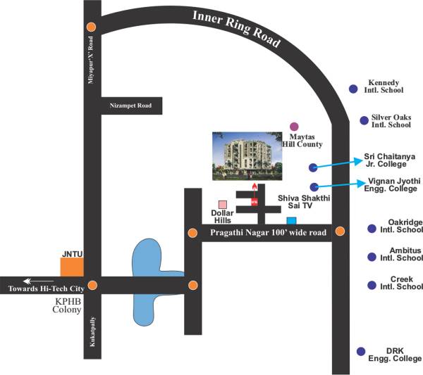 Images for Location Plan of Sai Shraddha Sai Prestige