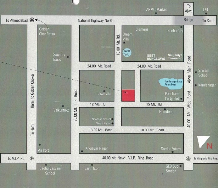  city Location Plan