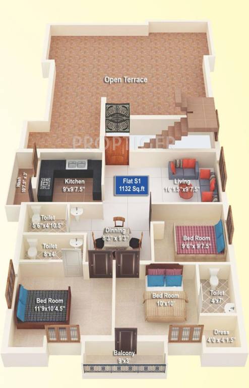 Images for Cluster Plan of Repute Homes Infinity