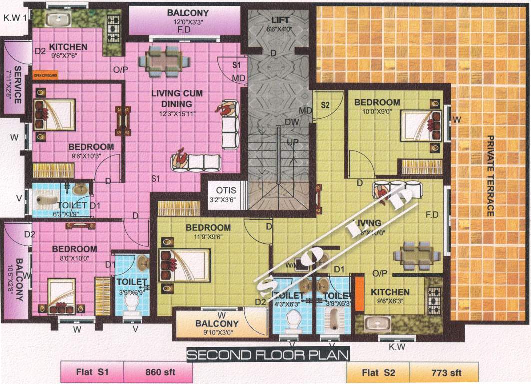 Images for Cluster Plan of Amethyst Kiruhari Enclave