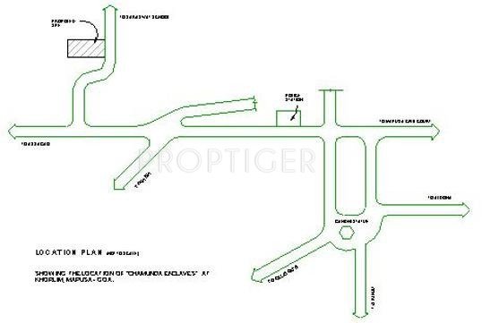 Images for Location Plan of Chamunda Chamunda Enclave