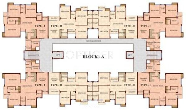 residency Block A Cluster Plan