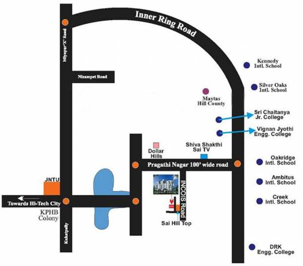Images for Location Plan of Sai Shraddha Oxyrich