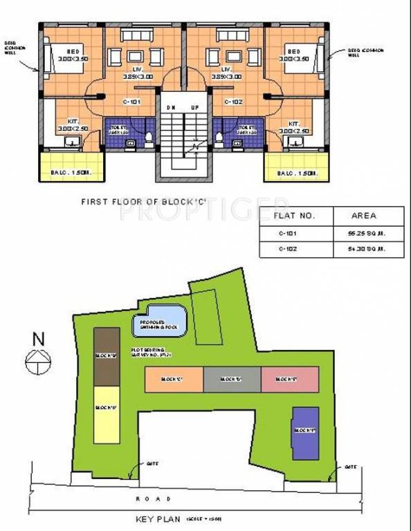 Images for Cluster Plan of Chamunda Pamela Palms