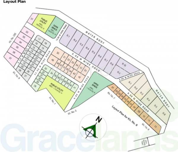 Gracelands Heritage Layout Plan