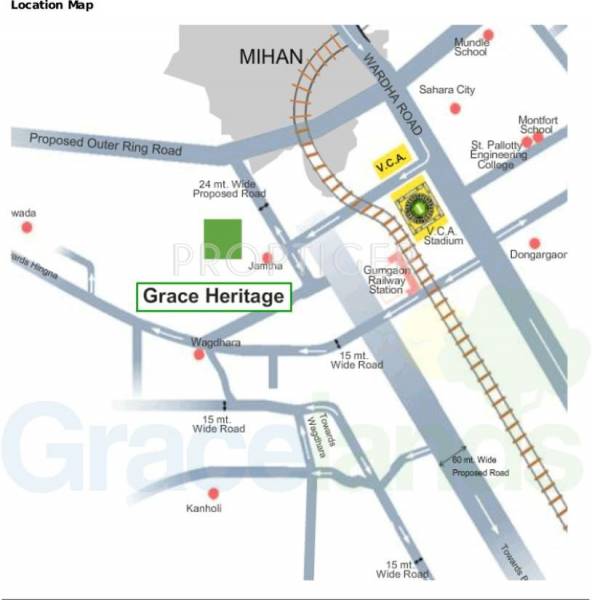 Gracelands Heritage Location Plan