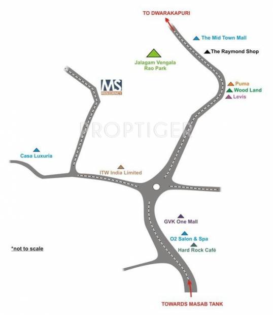 Images for Location Plan of Maruti Rich Ventures Cosmos Central