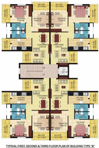 Images for Cluster Plan of Chamunda Ruturaj Residency