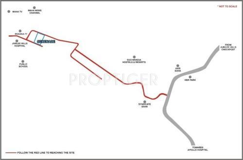  the-serenade Images for Location Plan of Maruti The Serenade