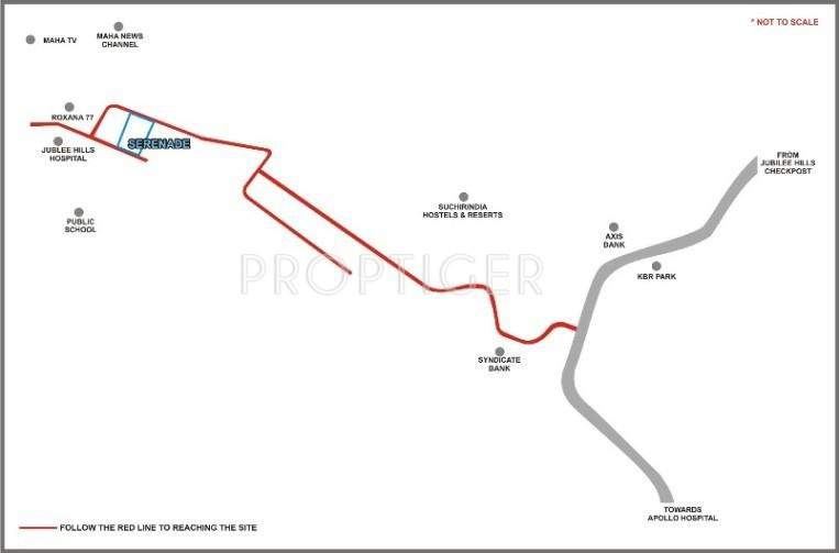 the serenade Images for Location Plan of Maruti The Serenade