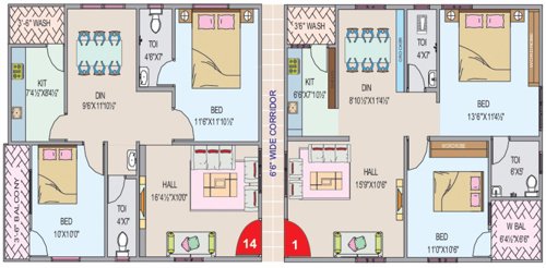 Images for Cluster Plan of Parijatha Pride pride Images for Cluster Plan of Parijatha Pride