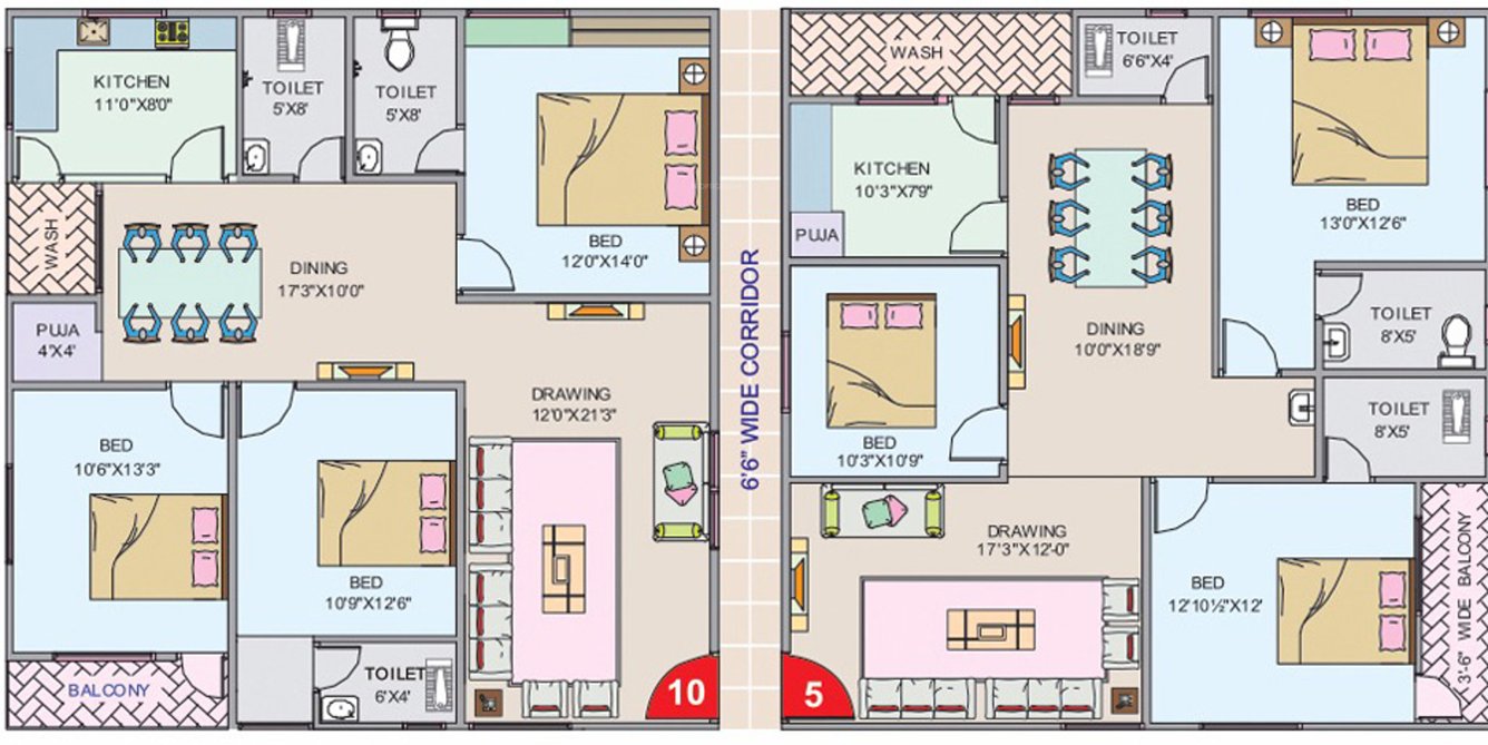 pride Images for Cluster Plan of Parijatha Pride