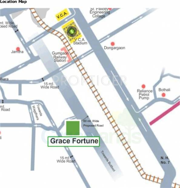 Gracelands Fortune Location Plan