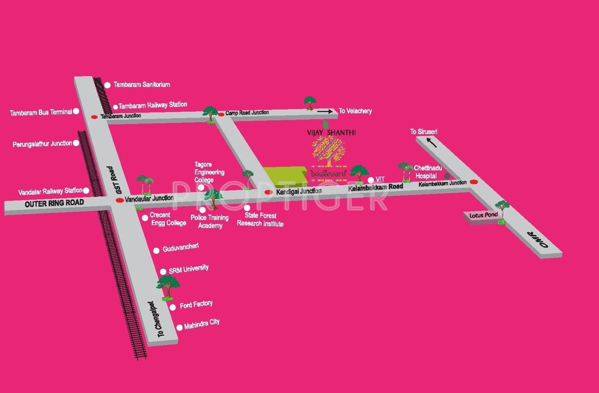 Images for Location Plan of Vijay Boulevard Villa