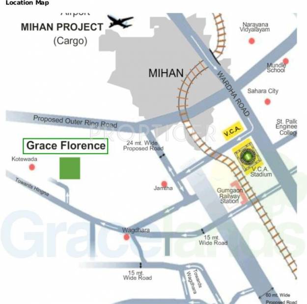 Gracelands Florence Location Plan