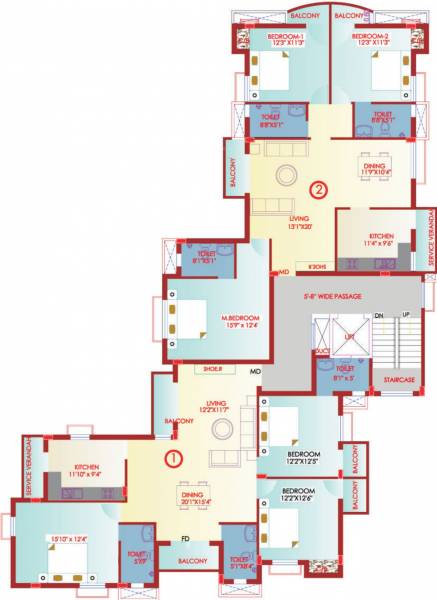 Images for Cluster Plan of Swathi Shanthi