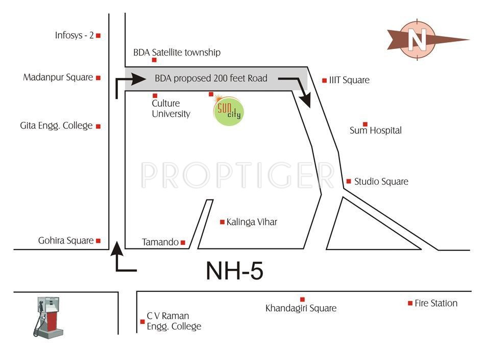 Images for Location Plan of Suryansh Developer Sun City