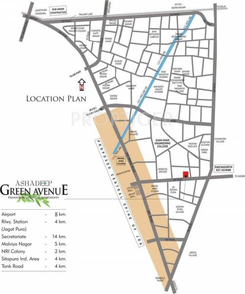 Images for Location Plan of Ashadeep Green Avenue Images for Location Plan of Ashadeep Green Avenue