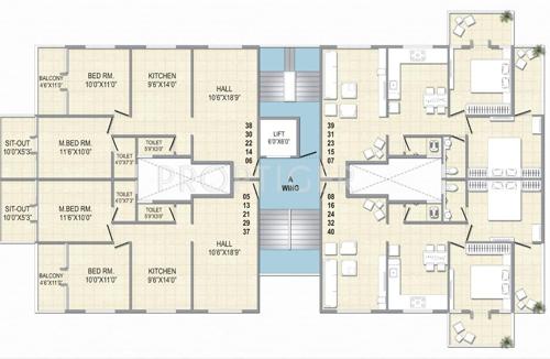 Images for Cluster Plan of Khabiya Vakratunda Heights Images for Cluster Plan of Khabiya Vakratunda Heights