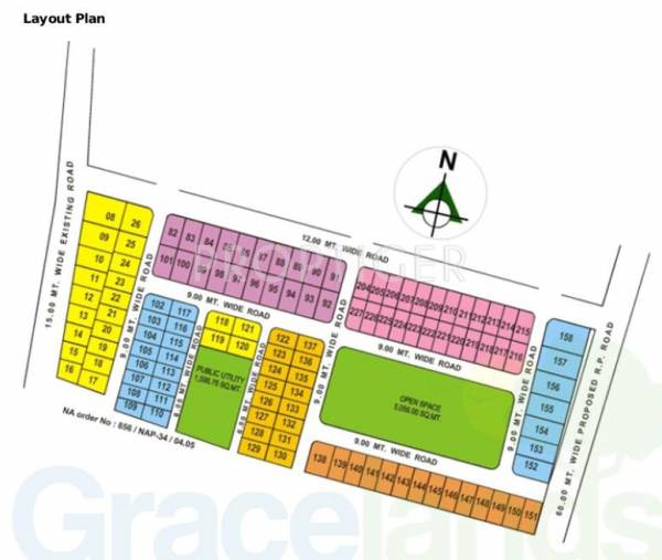 Gracelands Dhanabhumi Layout Plan