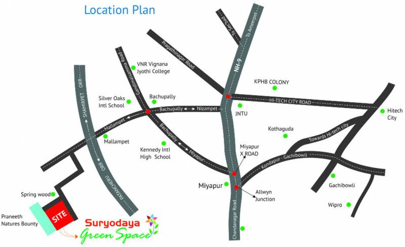 Images for Location Plan of Suryodaya Green Space