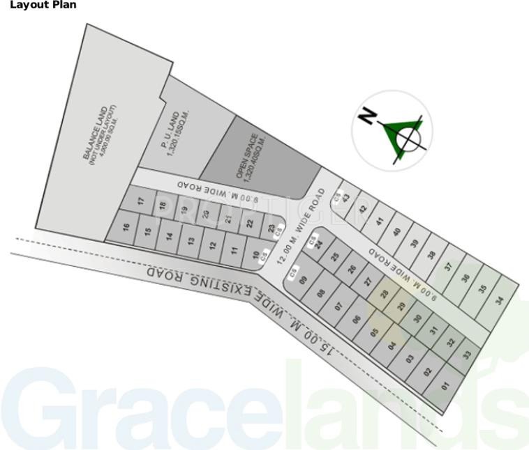Gracelands Cleverland Layout Plan
