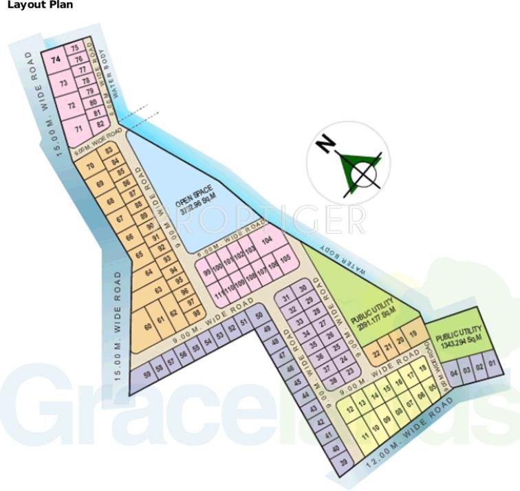 Gracelands Bravura Layout Plan