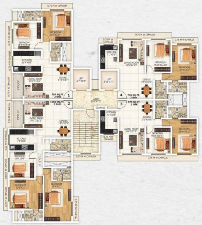 Images for Cluster Plan of  Safal Trademark Phase I