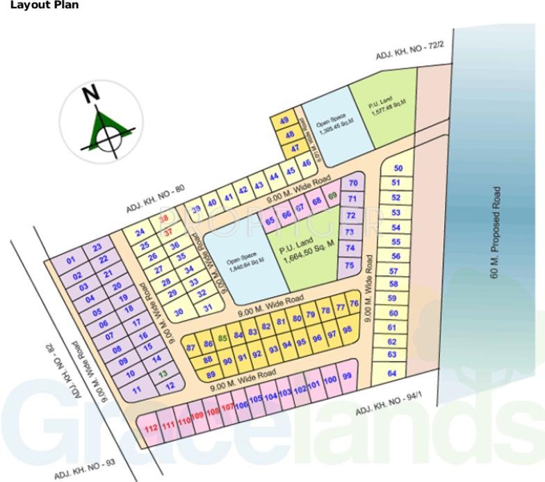 Gracelands Aurum Layout Plan