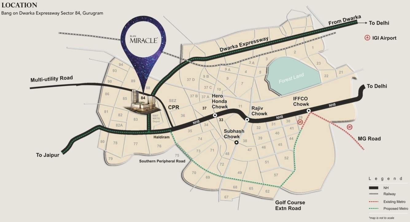 Images for Location Plan of Elan Miracle