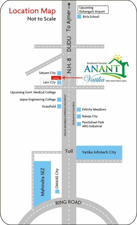 Images for Location Plan of Anant Anant Vatika