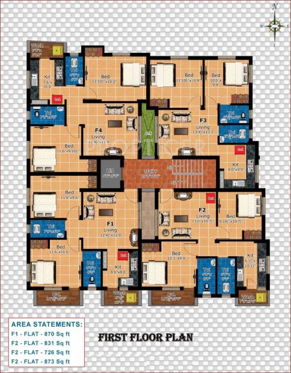 Images for Cluster Plan of Capital Foundation Cedar