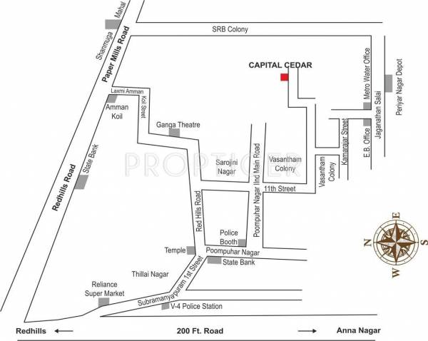 Images for Location Plan of Capital Foundation Cedar