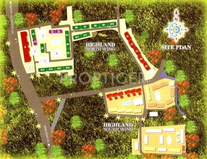 Highland Constructions Holiday Homes Site Plan