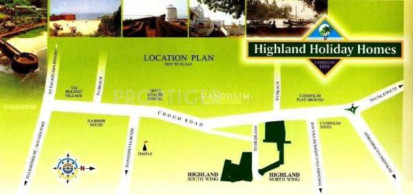 Highland Constructions Holiday Homes Location Plan