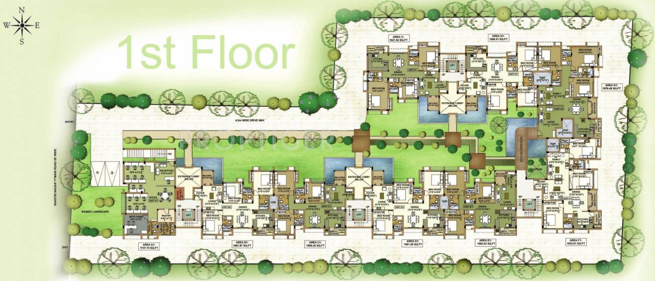 Images for Cluster Plan of Adroit Urban Developers Aura One