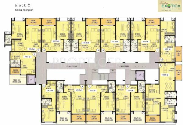  exotica Block C Cluster Plan