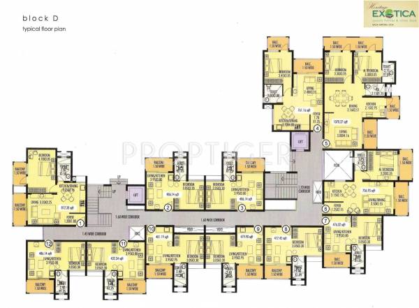 exotica Block D Cluster Plan