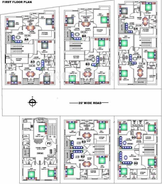 Images for Cluster Plan of Rainbow Utsav