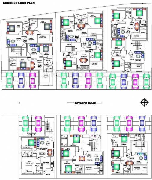 Images for Cluster Plan of Rainbow Utsav